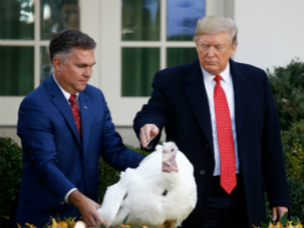 特朗普总统在2019年感恩节幸运火鸡赦免仪式上的讲话