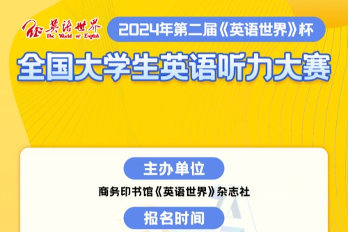 第二届英语世界杯全国大学生英语听力大赛